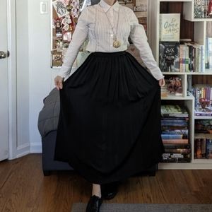 100% Silk Maxi Skirt